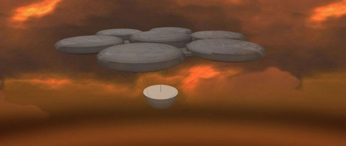 Michaela Kohoutková, Město plovoucí v oblacích Venuše / On the Edge - foto