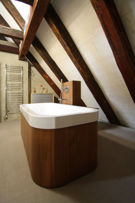 Olga Pokorná, podkrovní byt v Konviktské ulici v Praze - foto