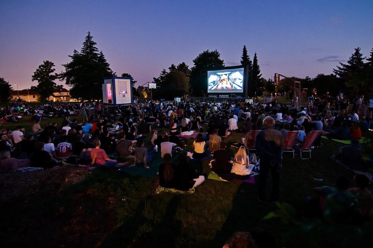 Letní kino na Kraví hoře v Brně