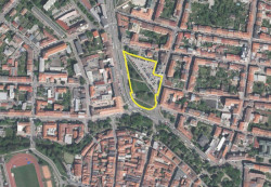 Lokalita pro novou budovu multifunkčního centra v Českých Budějovicích - foto