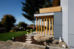 Nízkoenergetický dům po rekonstrukci od ateliéru Vostracký poblíž Českých Budějovic