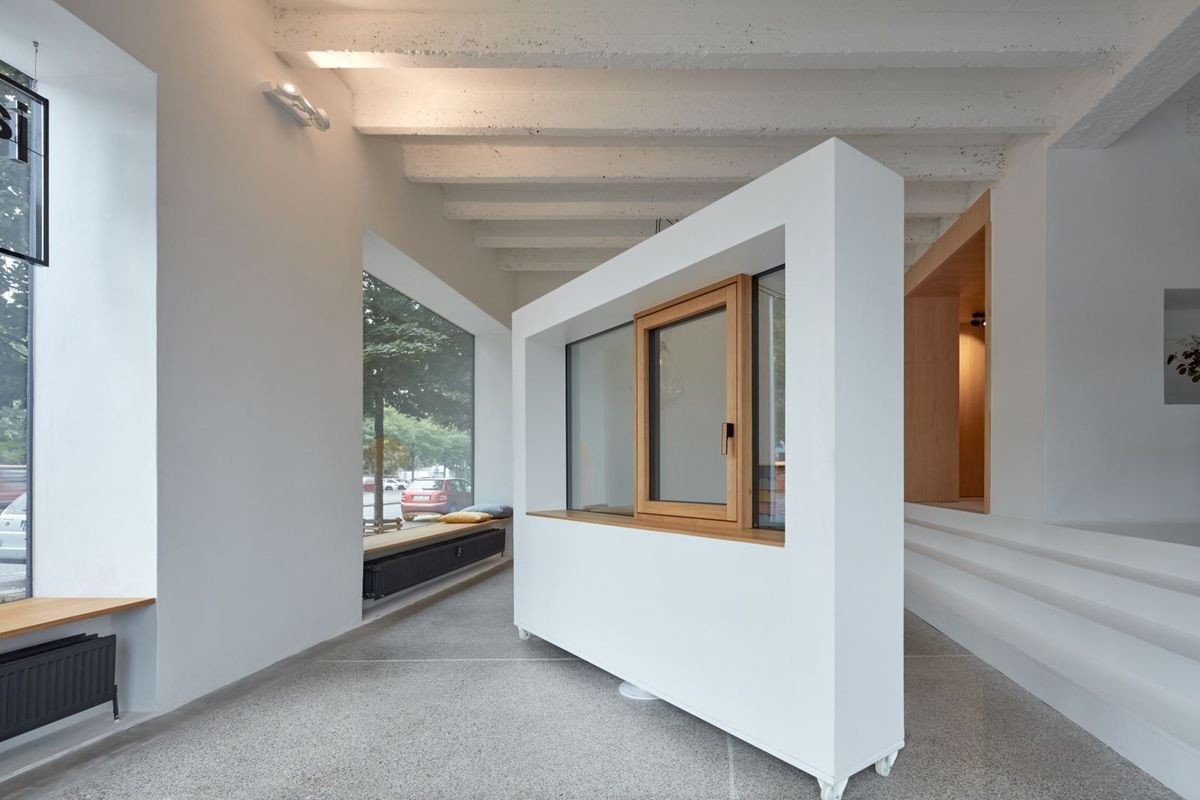 Showroom Janošík, Mjölk architekti