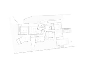 Rodinný dům #house#1.130 v Madridu, Estudio.Entresitio, půdorys přízemí