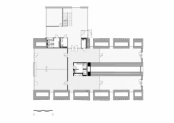 Studio acht, Centrum andragogiky, Svobodné Dvory, půdorys – foto