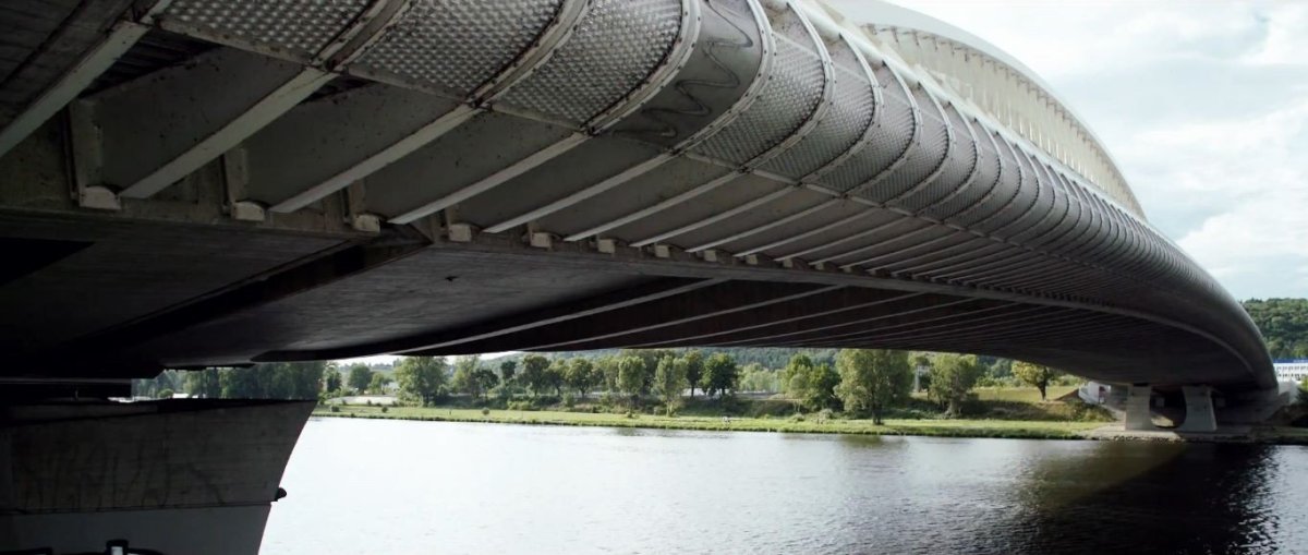 Trojský most, video-série Beton v architektuře