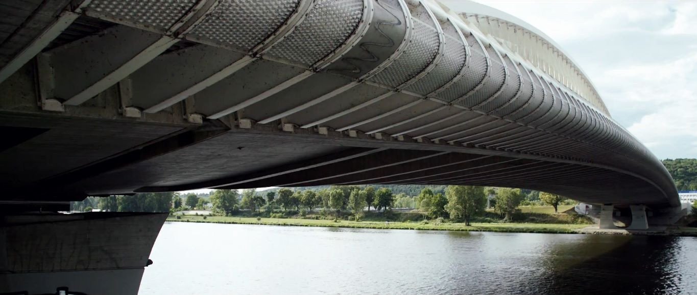 Trojský most, video-série Beton v architektuře