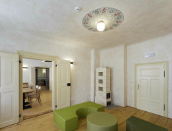 Úprava bývalé fary ve Chvalšinách na zařízení pro  pobyty osob s poruchami autistického spektra, 4DS