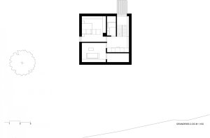 Dům 3B, Bottenwill, juri troy architects - půdorys 2.patra