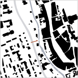 Lávka v Litomyšli od EHL & KOUMAR ARCHITEKTI: Situace