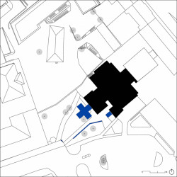 Kino Úsmev v Košicích, situace, zerozero.