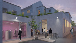 Vizualizace kreativního a kulturního hubu KUMST