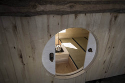 Transformace stodoly v údolí Myrkdalen na turistické ubytování, OPAFORM