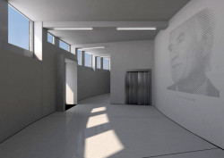 Vizualizace Ještědu - foyer