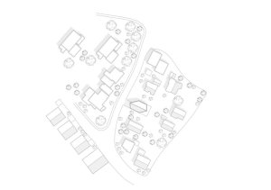 Rodinný dům E20, situace, Steimle Architekten BDA