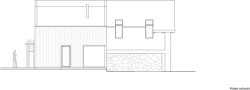 Rodinný dům v Písnici, daviddavidová architekti: Pohled východní