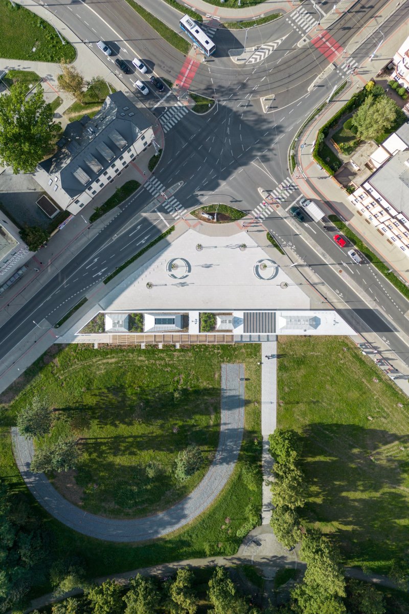 Brána do Borského parku v Plzni od sporadical