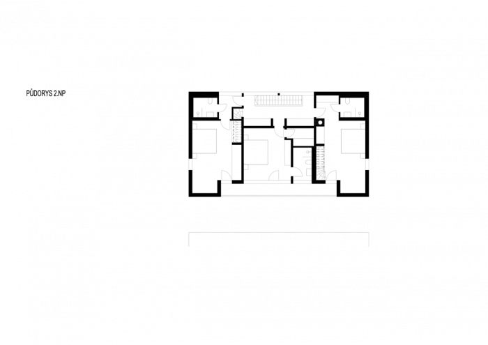 ADR s. r. o., Horská chata Horní Malá Úpa,  půdorys 2. NP – foto