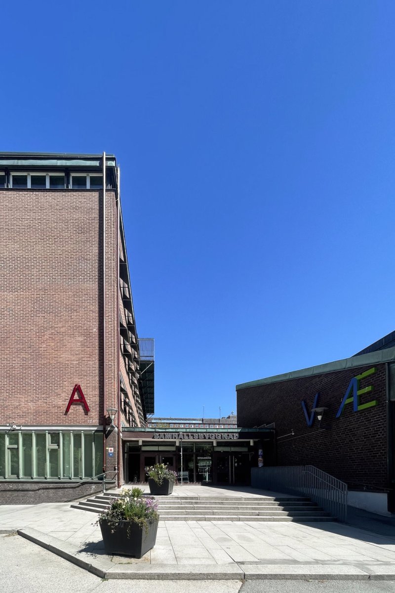 Fakulta architektury v kampusu technologické univerzity Chalmers
