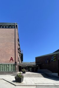 Fakulta architektury v kampusu technologické univerzity Chalmers