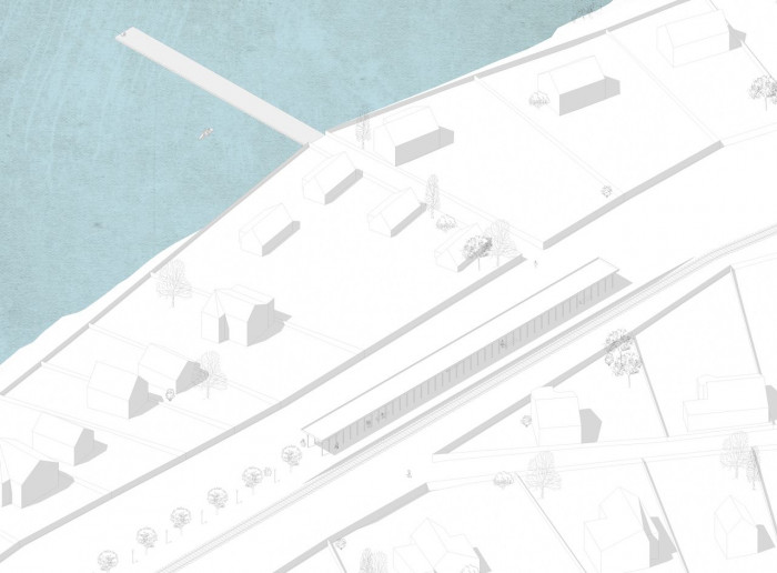 Vu Dinh Quang, Daniela Míková a Ondřej Novák, Malá architektura pro Velký rybník, vlaková stanice - foto