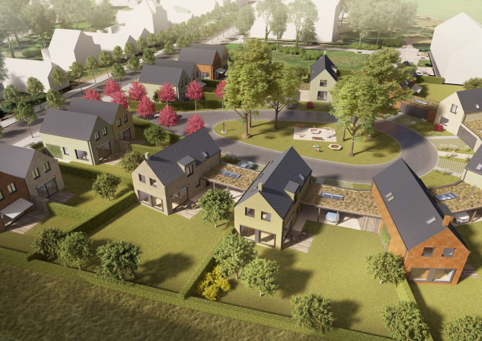 Bydlení Újezd nad Lesy, studie