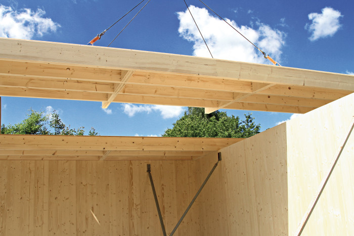 NOVATOP OPEN jsou tvořené spodní deskou SWP a nosnými hranoly. 