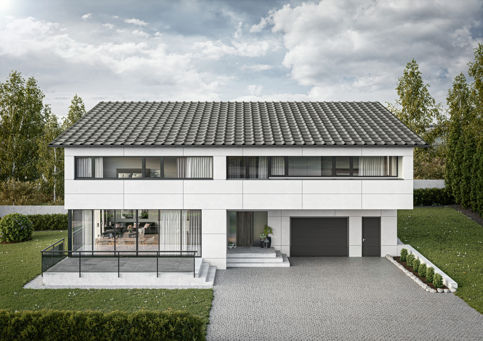 Střešní krytina Structa od Swisspearl je ideálním řešením pro rodinné domy i rekonstrukce.