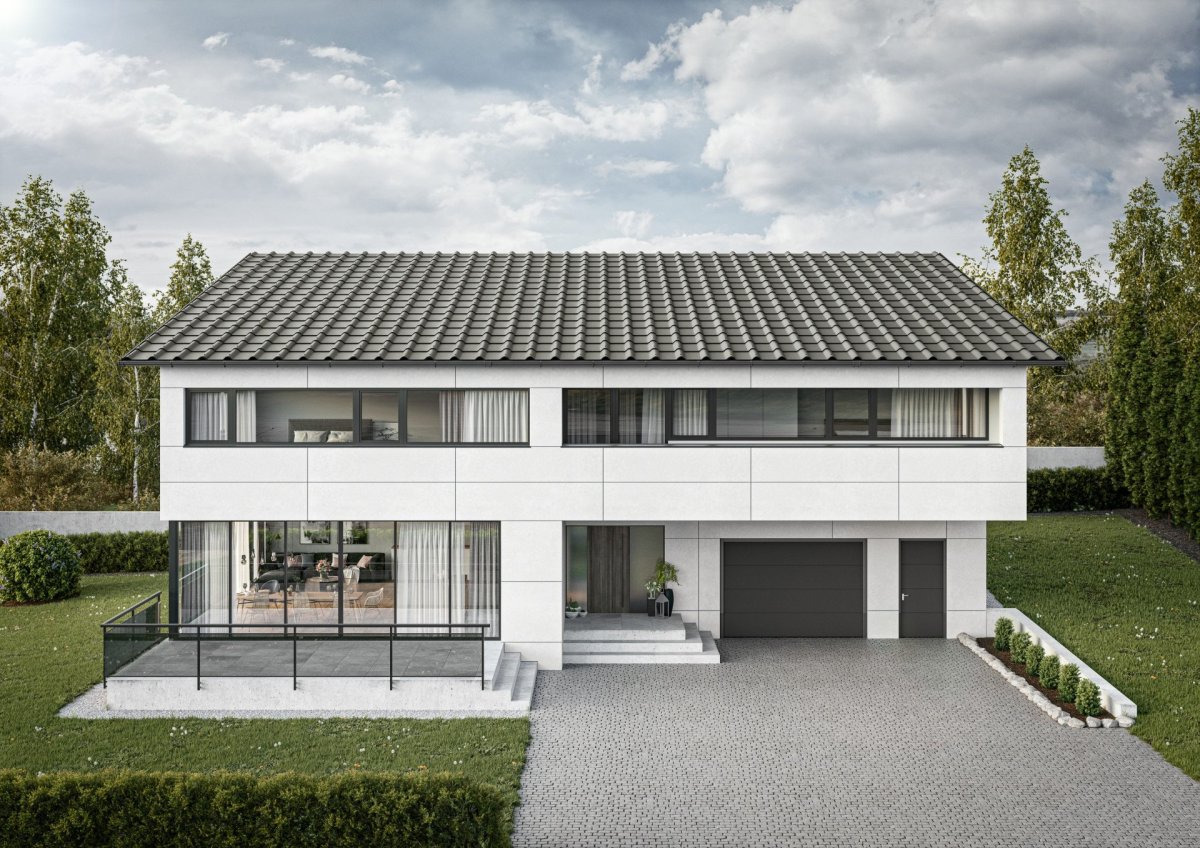 Střešní krytina Structa od Swisspearl je ideálním řešením pro rodinné domy i rekonstrukce.