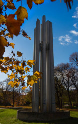 Výdech z podzemního komplexu na pražském Klárově