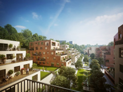 Průmyslový areál v Českém Krumlově přemění studio A8000 na bytový komplex