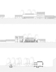 SOKEC v Hrušovanech u Brna, caraa.cz/Atelier KAVA: Pohledy a řez