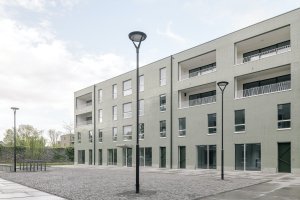Bytový soubor od studia b-architecten v Belgii