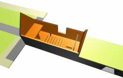 Smutečí síň Broumov, vizualizace,  INS spol. s.r.o., d3D