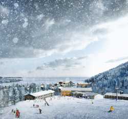 Čeští architekti A8000 navrhli celoroční turistické středisko v Novém Skotsku