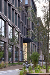 V pražských Jinonicích roste nová rezidenční čtvrť. Nabídne na 500 bytů, kancelářské prostory a občanskou vybavenost. (na obrázku kancelářské budovy Legatica a Metalica)