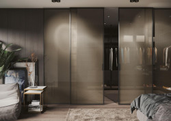 Posuvný systém PREMIUM do stropu, dveře IDEANET