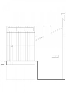 Přístavba kanceláře ve Vysokém Mýtě, Prokš Přikryl architekti / Martin Prokš, Marek Přikryl, pohled severní