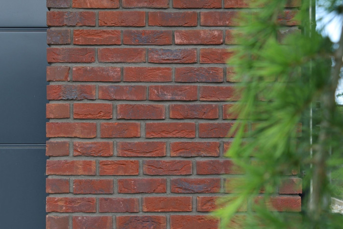 Ražené pásky Blauw paars antiek Engels - Klinker