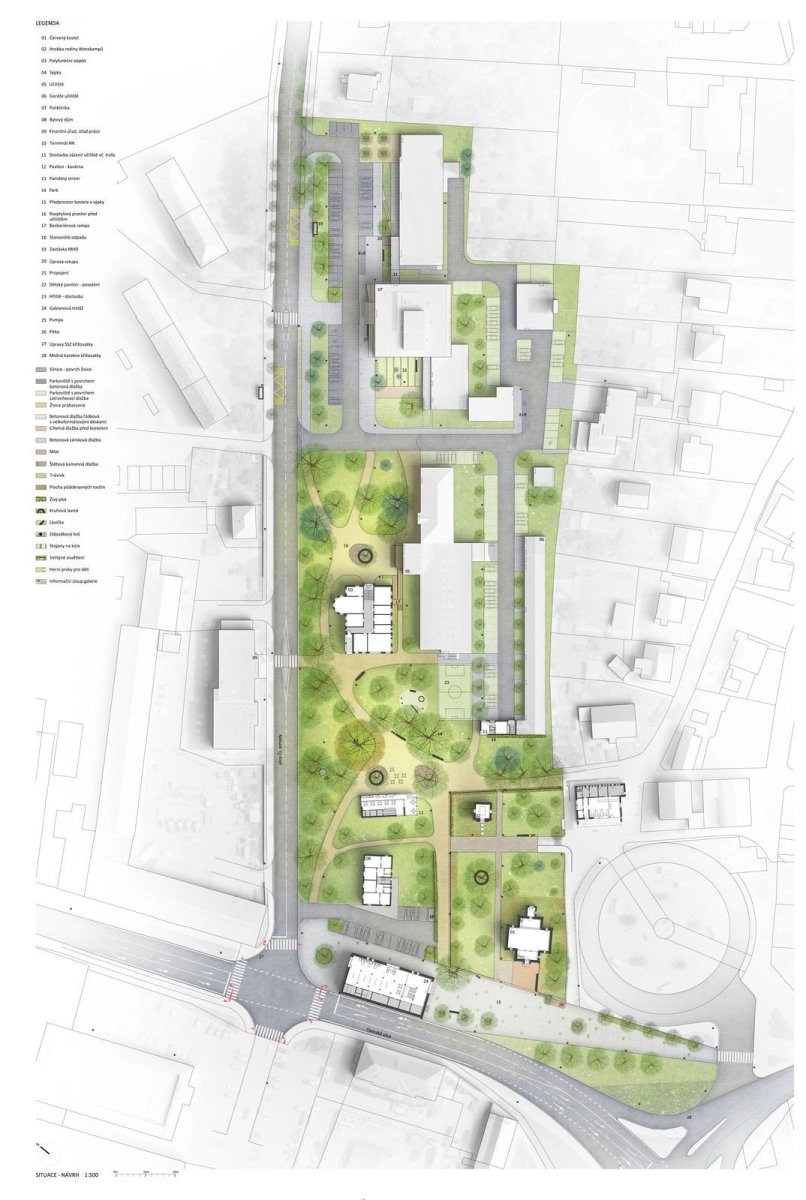 Vizualizace vítězného projektu
