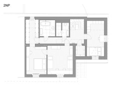 Půdorys 2NP