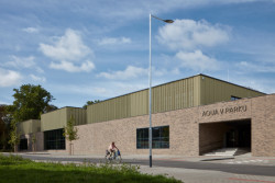 Aquavparku v Kyjově, SENAA architekti: Nopak se nachází kousek od centra města