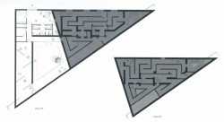 Památník Jana Palacha, Tomáš Zavoral a Jiří Rozkovec, půdorys 1. NP a 2. NP //2. místo – foto