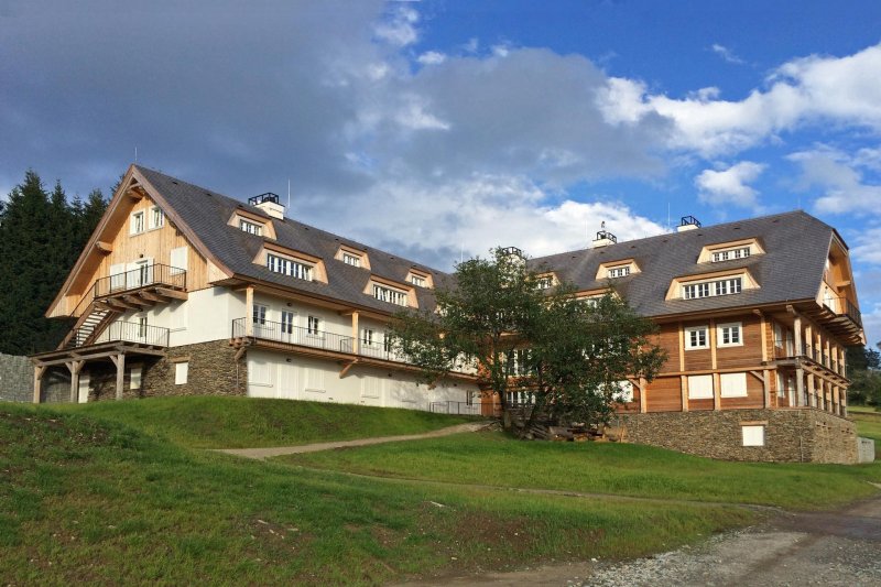 Apartmány Šumavský dvůr v Železné Rudě, Masák &amp; Partner. Zdroj: Masák &amp; Partner