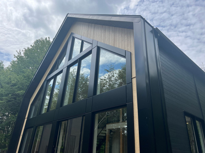 Dřevovláknitý kanadský fasádní obklad CanExel od CHYTRÉ FASÁDY