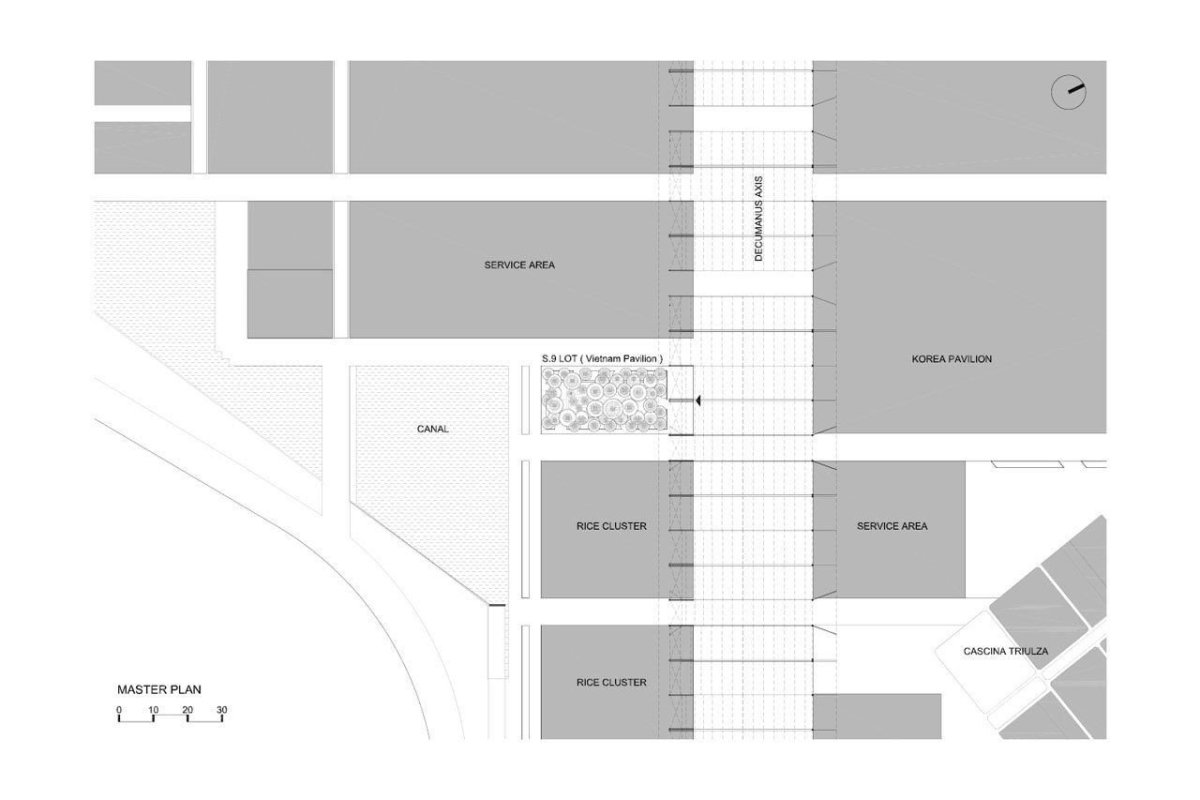 EXPO 2015, Vietnamský pavilon - situace