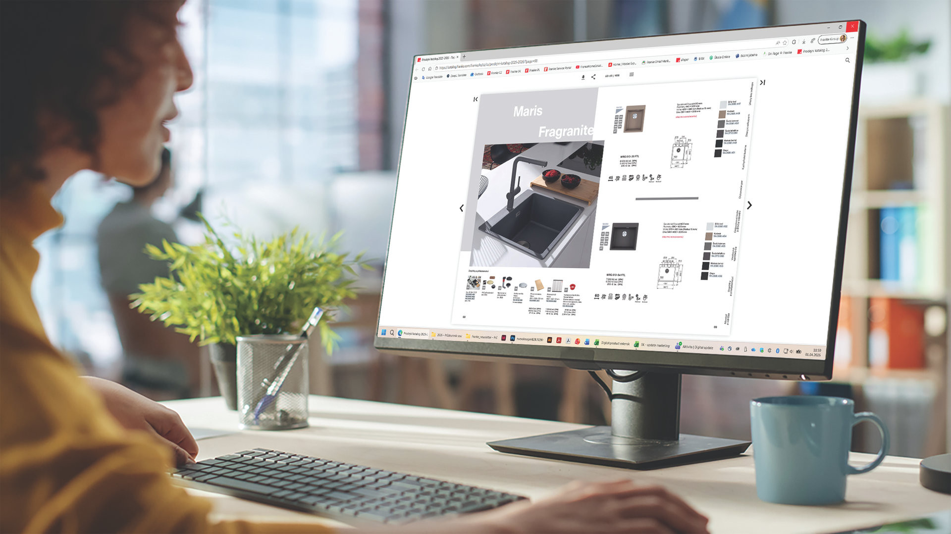 Nové elektronické katalogy Franke