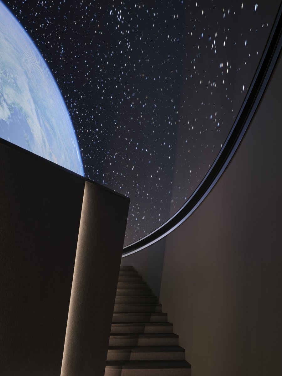 Pražské planetárium Planeum po rekonstrukci od ateliéru collcoll (Planetárium Planetum, collcoll)