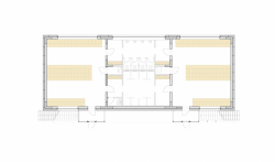 IXA, Šatny Wikov, půdorys 1. NP – foto