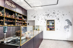 Prodejna Pralinky Příbram. Foto