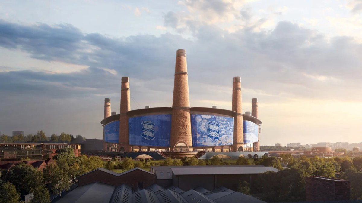 Vizualizace nového fotbalového stadionu v Birminghamu od studia Heatherwick a MANICA Architecture